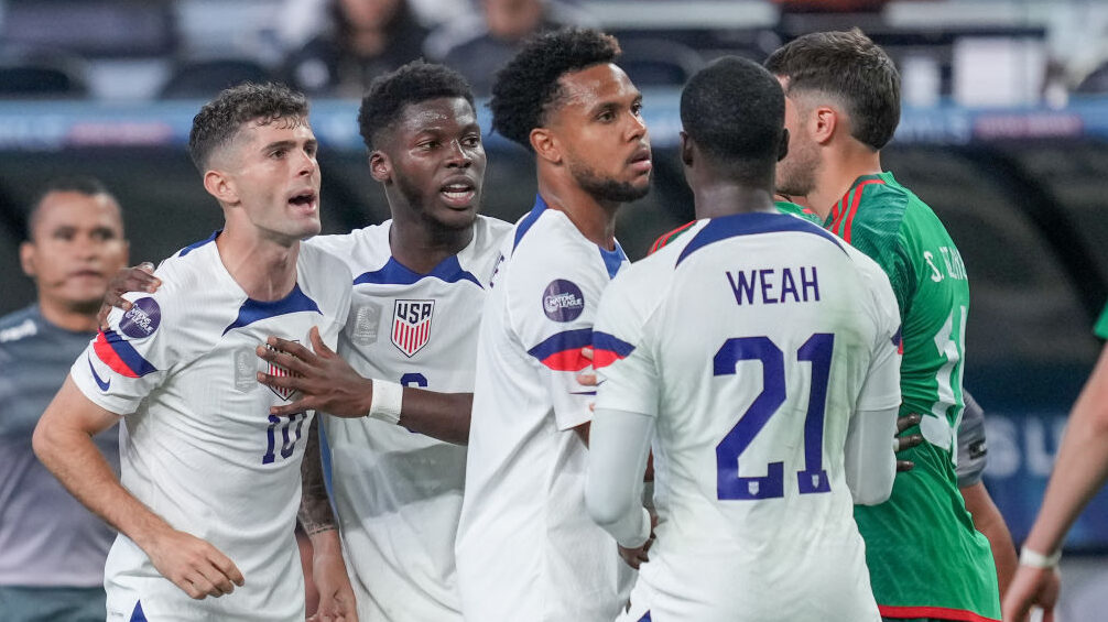 Christian Pulisic and Weston McKennie is United States vs. Mexico CONCACAF...