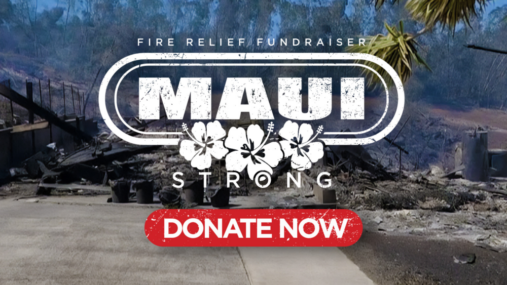 Donate to the Bonneville Maui Strong fire relief fund